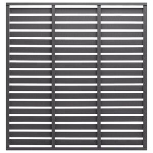 vidaXL Fence Panel WPC 180x180 cm Grey