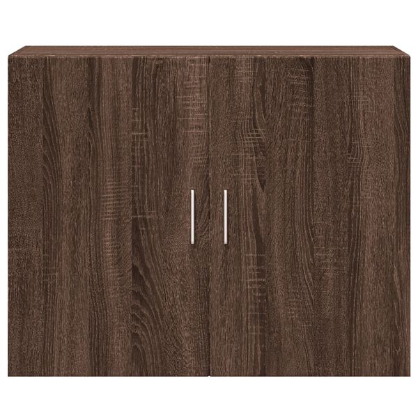 vidaXL Wall Cabinet Brown Oak 80x42.5x64 cm Engineered Wood