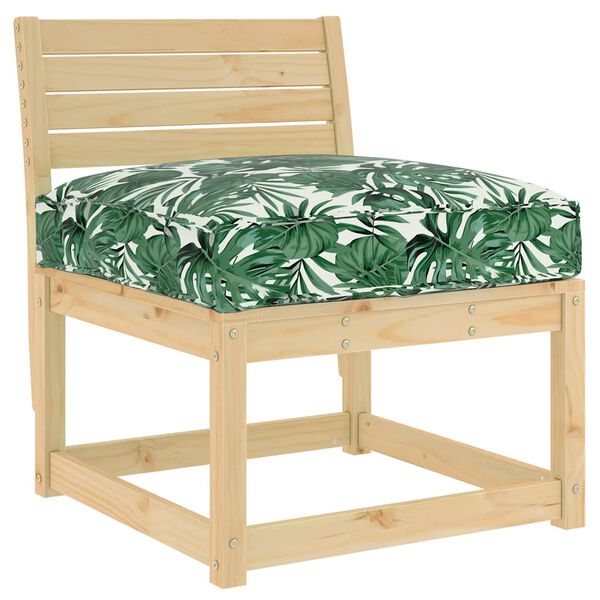 vidaXL Cushion Leaf Leaf Pattern 70 x 70 x 12 cm Oxford Fabric