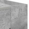 vidaXL Coffee Table Concrete Grey 110 x 50 x 41 cm Engineered Wood