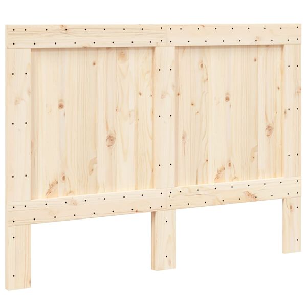 vidaXL Headboard 140x104 cm Solid Wood Pine