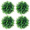 vidaXL Artificial Boxwood Balls 4 pcs 15 cm