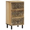 vidaXL Side Cabinet 40x33x75 cm Solid Wood Mango