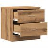 vidaXL Bedside Cabinets 2 pcs Artisian Oak 40x30x40 cm Engineered Wood