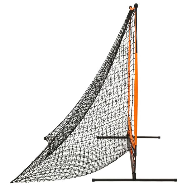 vidaXL Multisport Baseball Practice Net Black 174x76x158.5 cm