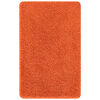 vidaXL Anti-slip Bath Mat Set 3 pcs Orange PP