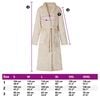 vidaXL Bathrobe without Hood Beige XXL Flannel