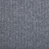 vidaXL Carpet Runner Light Grey 100 x 100 cm Fabric