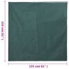 vidaXL Plant Fleece Covers with Zip 10 pcs 70 g/m&sup2; 1.55x1.55 m