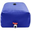 vidaXL Water Tank with Tap Foldable 500 L PVC