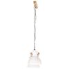 vidaXL Industrial Hanging Lamp 25 W White 109 cm E27