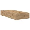 vidaXL Storage Bed Frame Artisan Oak 70 x 190 cm Engineered Wood