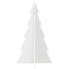 vidaXL Wooden Christmas Tree for Decoration White 80 cm Solid Wood Pine