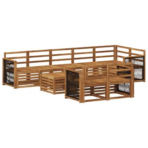 vidaXL Sofa Sets Solid Acacia Wood