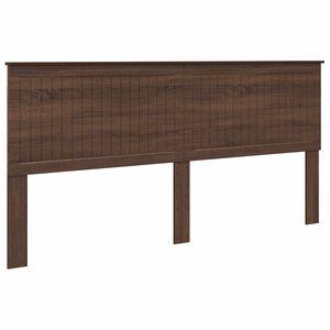 vidaXL Headboard Brown Oak Engineered wood
