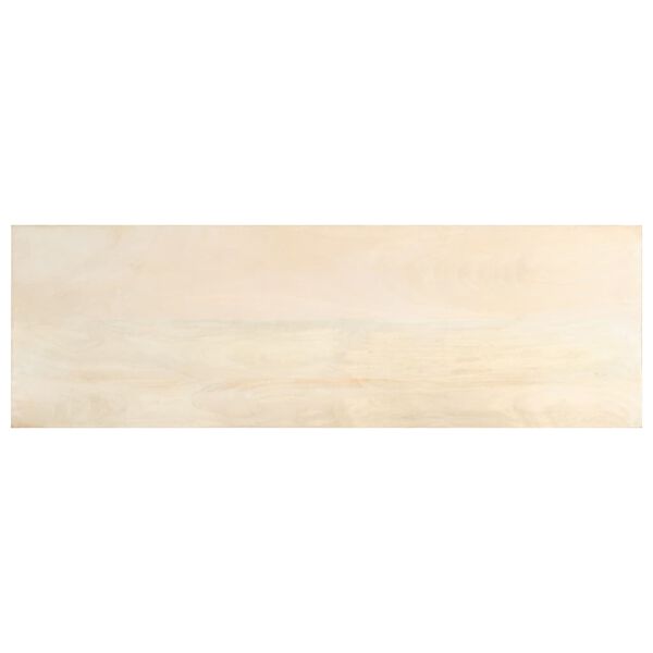 vidaXL Console Table 110x35x77 cm Solid Mango Wood