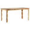 vidaXL Dining Table 160x80x76 cm Solid Reclaimed Wood