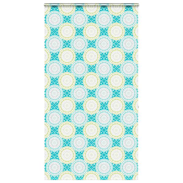 vidaXL Shower Roller Blind with Cassette 130x240 cm Fabric Width 126 cm