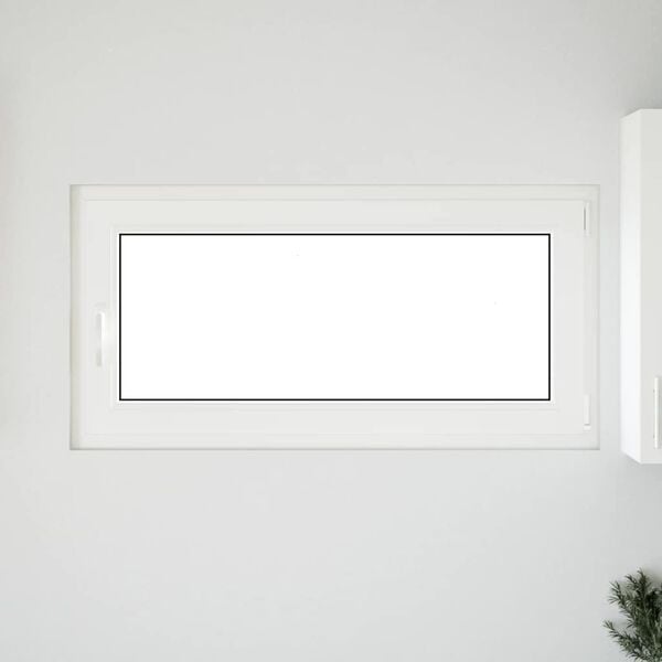 vidaXL Basement Window "RISOR" 120x60 cm Tilt&Turn DIN Right Anthracite