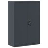 vidaXL File Cabinet Anthracite 90x40x180 cm Steel