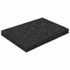 vidaXL Rubber Granulate Patio Pad Black 6 x 9 x 0.8 cm Rubber