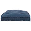 vidaXL Sofa Cushion Indigo 120 x 80 x 12 cm Fabric