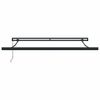vidaXL Retractable Awning Black 350 x 250 cm Fabric and Metal