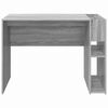 vidaXL Desk Grey Sonoma 109 x 50 x 78 cm Engineered Wood