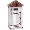 vidaXL Bird House Mocha 91.5x53x170 cm Solid Wood Pine