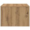 vidaXL Coffee Table Artisan Oak 50 x 50 x 35 cm Engineered Wood
