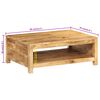 vidaXL Coffee Table 80x55x30 cm Solid Wood Mango