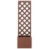 vidaXL Trellis Planter 40x30x135 cm WPC