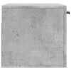 vidaXL Wall Cabinet Concrete Grey 60x36.5x35 cm Engineered Wood
