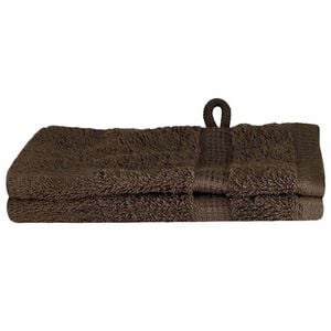 vidaXL Guest Towel SOLUND Brown Cotton