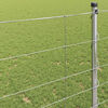 vidaXL Field Fence Silver 50 x 1.2 m Galvanised steel
