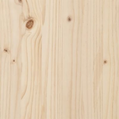 vidaXL Sun Lounger 205x110x31.5 cm Solid Wood Pine