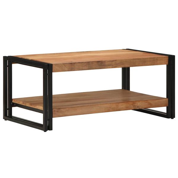 vidaXL Coffee Table 90x50x38 cm Solid Wood Acacia