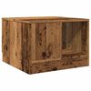 vidaXL Coffee Table Old Wood 50x50x36 cm Engineered Wood