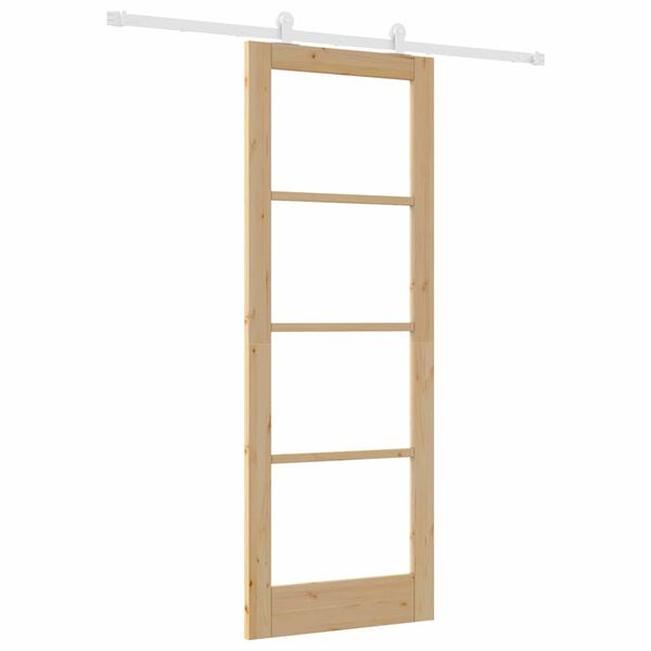 vidaXL Sliding Door ORKDAL Natural 78 x 211 cm
