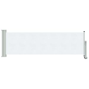 vidaXL Side Awning 100 x 300 cm 100% polyester iron steel Rectangular