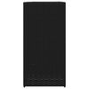 vidaXL Garden Planter Black 40x40x80 cm Poly Rattan