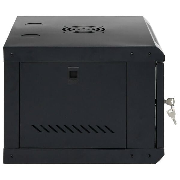 vidaXL 6U Wall Mounted Network Cabinet 19" IP20 53x40x30 cm