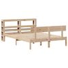 vidaXL Bed Frame without Mattress 120x190 cm Small Double Solid Wood Pine