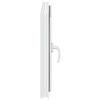 vidaXL Basement Window "RISOR" 80x50 cm Tilt&Turn DIN Right White
