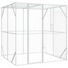vidaXL Bird Cage Anthracite 209 x 202 x 214 cm Galvanised steel