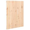 vidaXL Wall Headboard 82.5x3x110 cm Solid Wood Pine