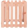 vidaXL Garden Planter with Fence Design 60x60x60 cm Solid Wood Douglas