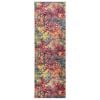 vidaXL Rug Runner LESAKA Colourful 50 x 100 cm Diamond Velvet