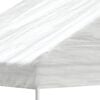 vidaXL Gazebo with Roof White 6.69x4.08x3.22 m Polyethylene