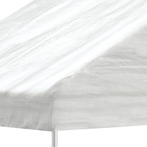 vidaXL Gazebo with Roof White 6.69x4.08x3.22 m Polyethylene